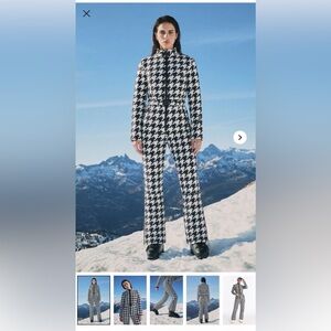 Women's Ski Pants - Black & White